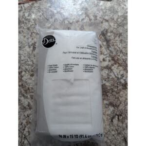 Dritz 591 Cheesecloth, Food Grade, 36-Inch x 15-Yards, White